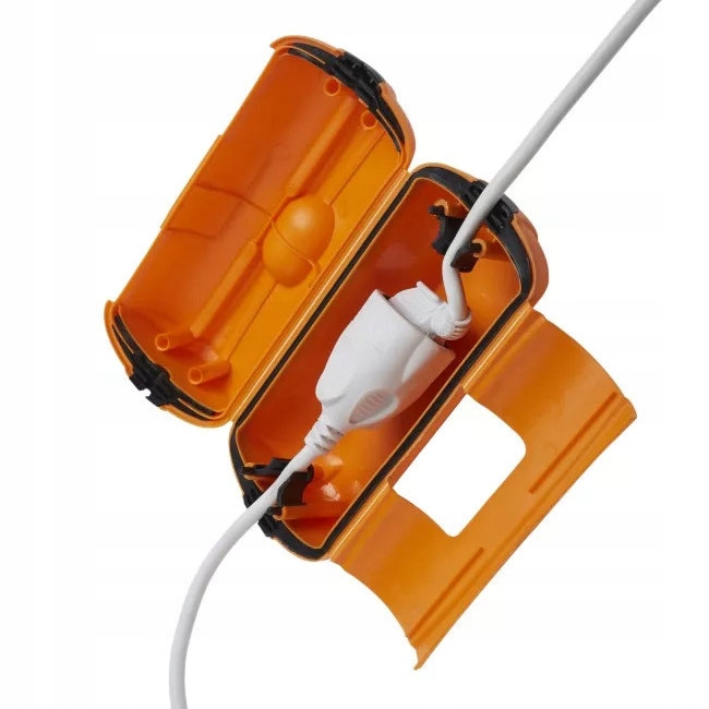 Puszka hermetyczna ogrodowa na przewody wtyczki pr