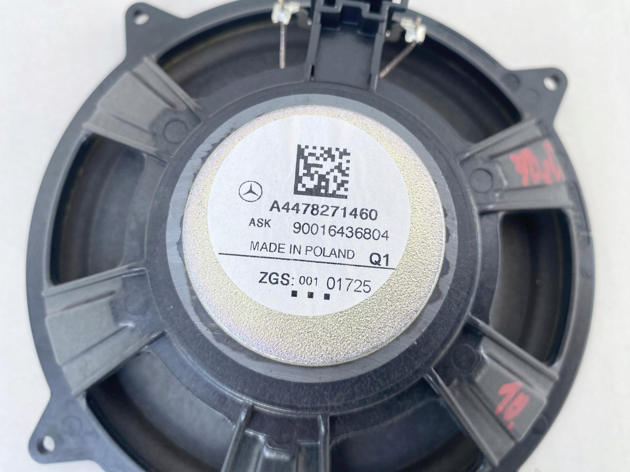 SPRINTER 907 910 17- speaker door PRZEDNICH original A4478271460