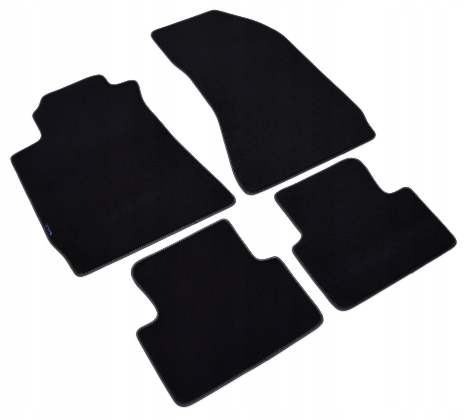 Alfa Romeo 159 черные велюровые коврики-Gold