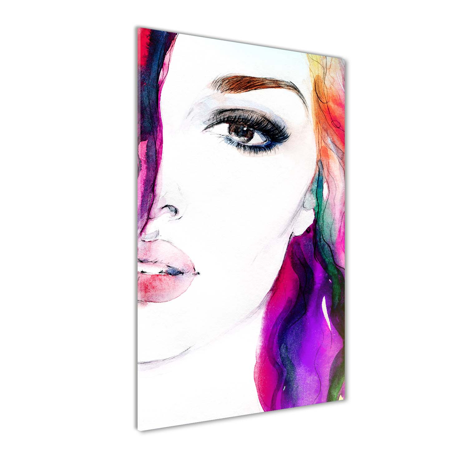 Akrylový obraz Abstrakce žena 70x140 cm