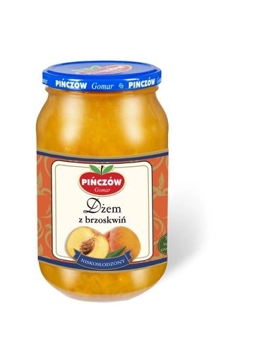 Levně 2x Pińów Broskvový džem nízkoslazený 950 g