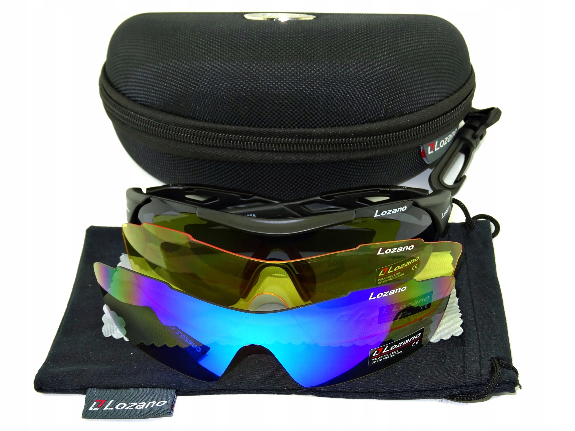 Noční rozjasňující polarizační brýle pro řidiče Lozano