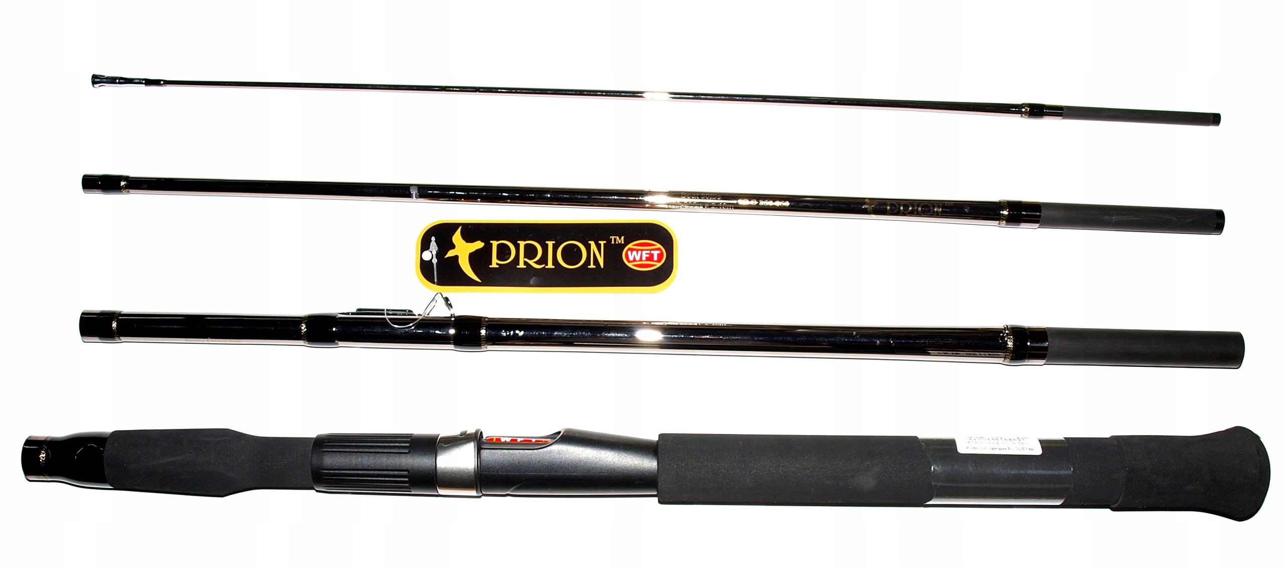 Prion Wft 4 części Wędka dorszowa, sumowa 300-900g, 2,1m, Travel
