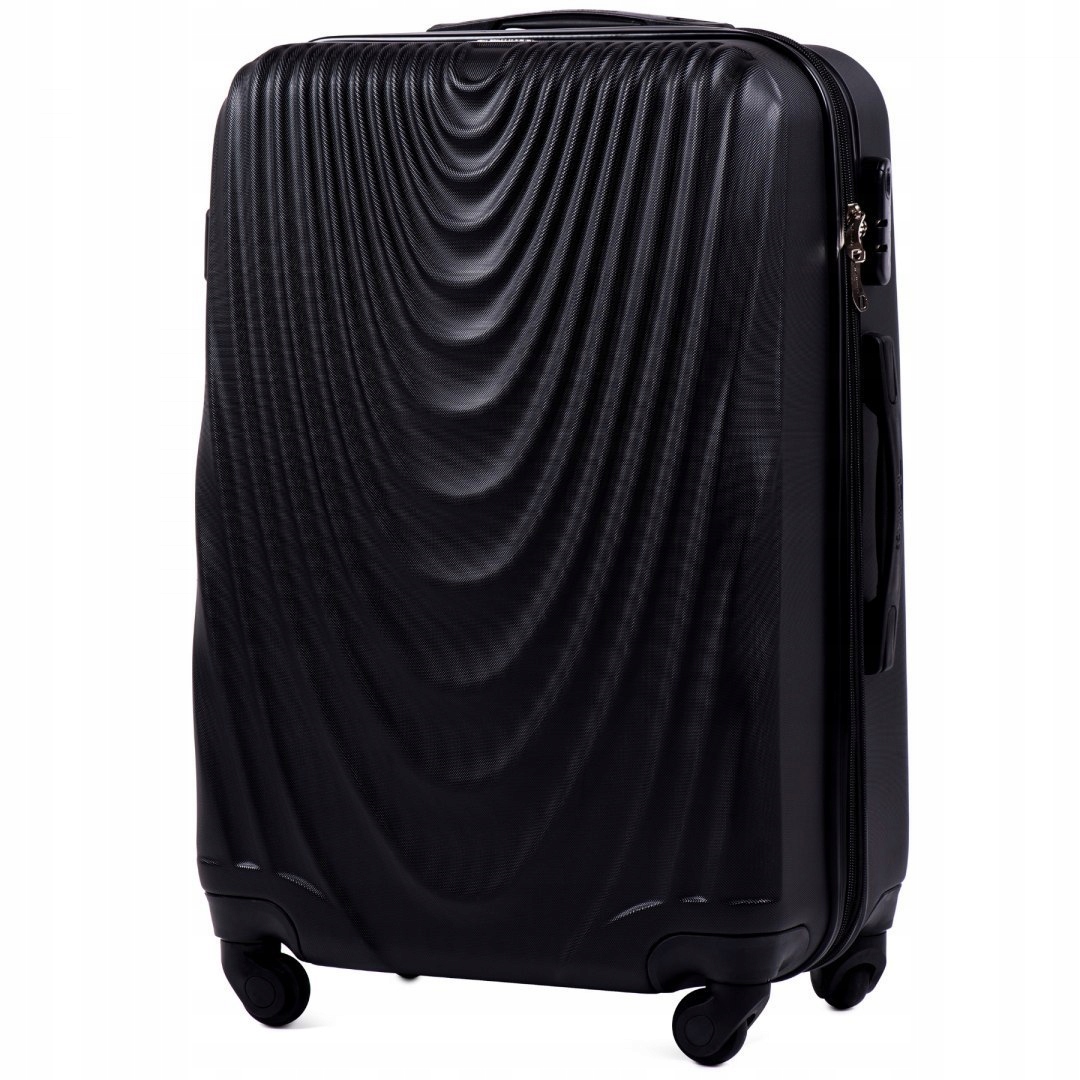 

Średnia Walizka Podróżna Wings (M) 304 Black