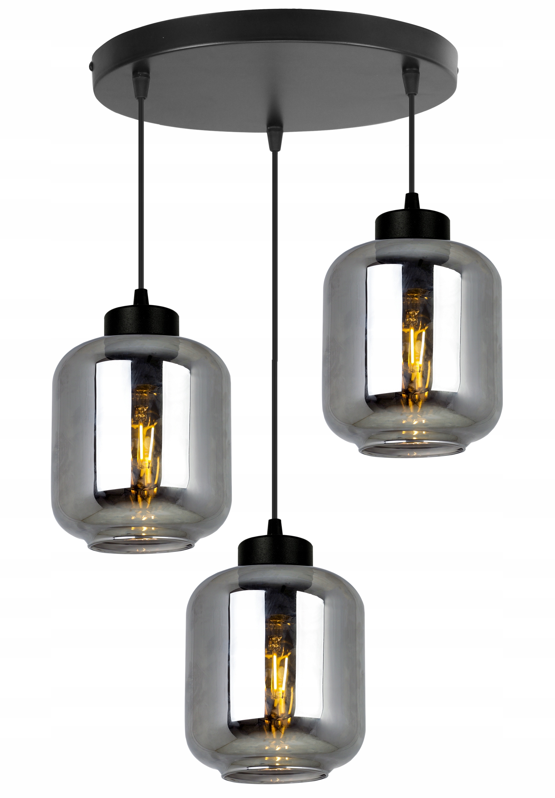 Závesná Stropná Lampa Sklenený Luster Loft Kloše Nad Stôl Ostrov Stropné Svietidlo