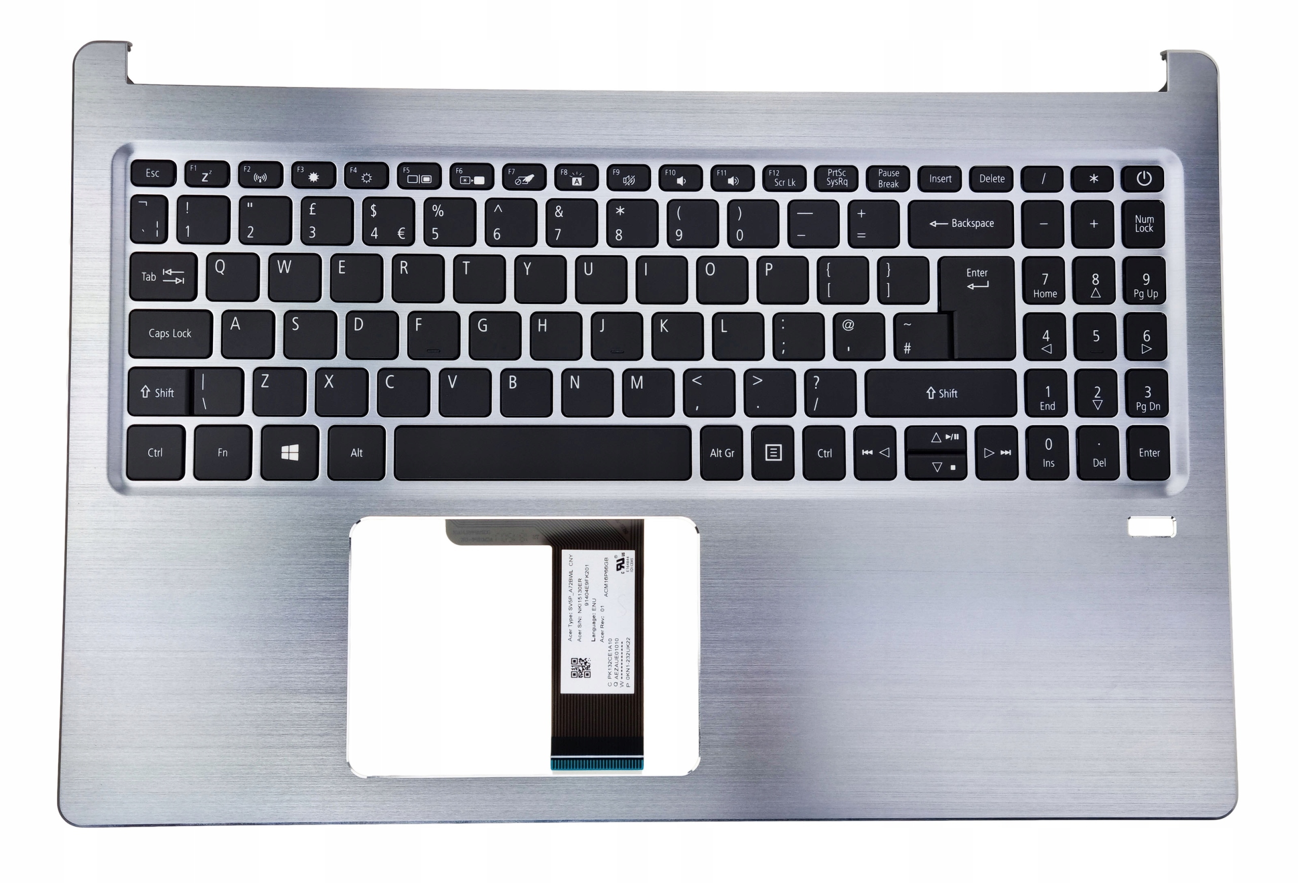 Nové Pouzdro Klávesnice Acer Swift SF315-52 SF315-52G Anglická Uk