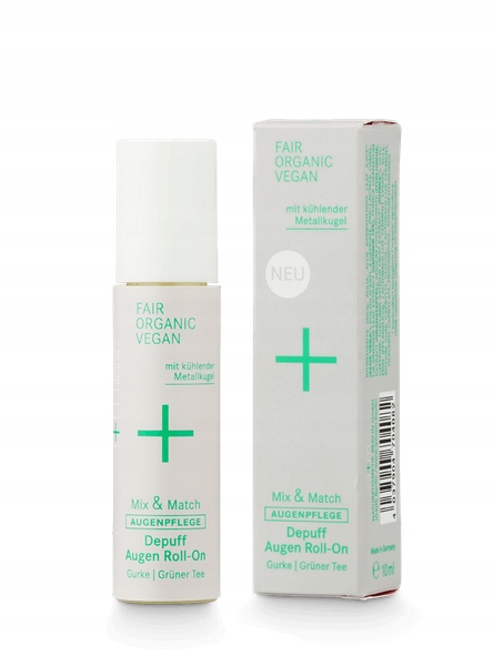 Přírodní Roll-on na Oči proti Otokům s Okurkou Naturkosmetik MIX & Match