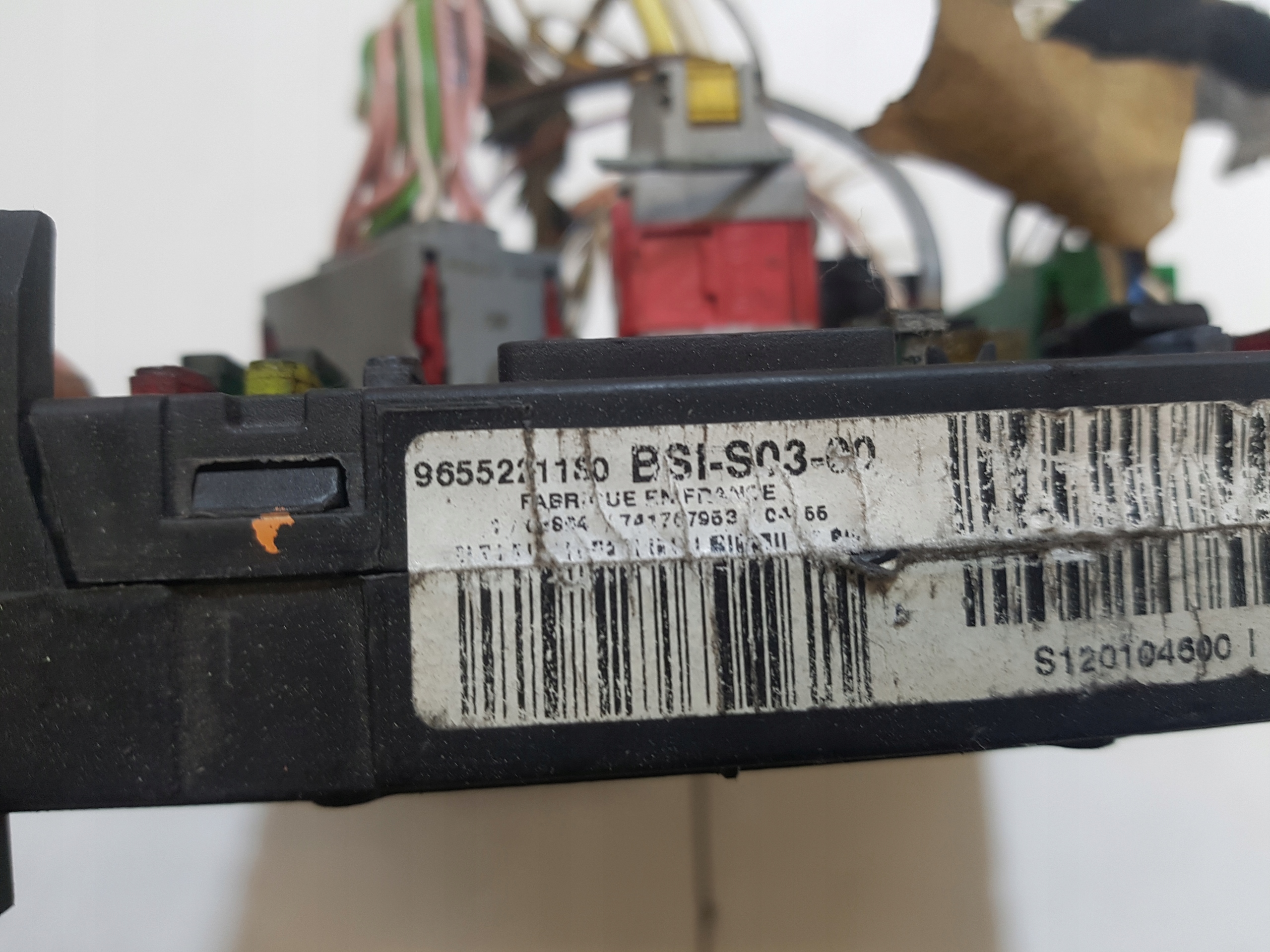 Boîte Module BSI PEUGEOT 407 9655221180