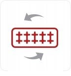 MATERAC 140x200 piankowy TOSCA memory HR Marka Common