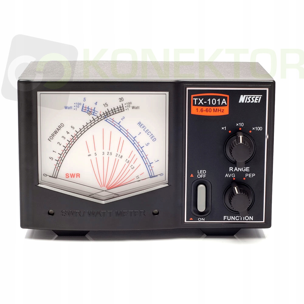 Nissei TX-101A Miernik Swr I Mocy 1.6-60 MHz 2kW