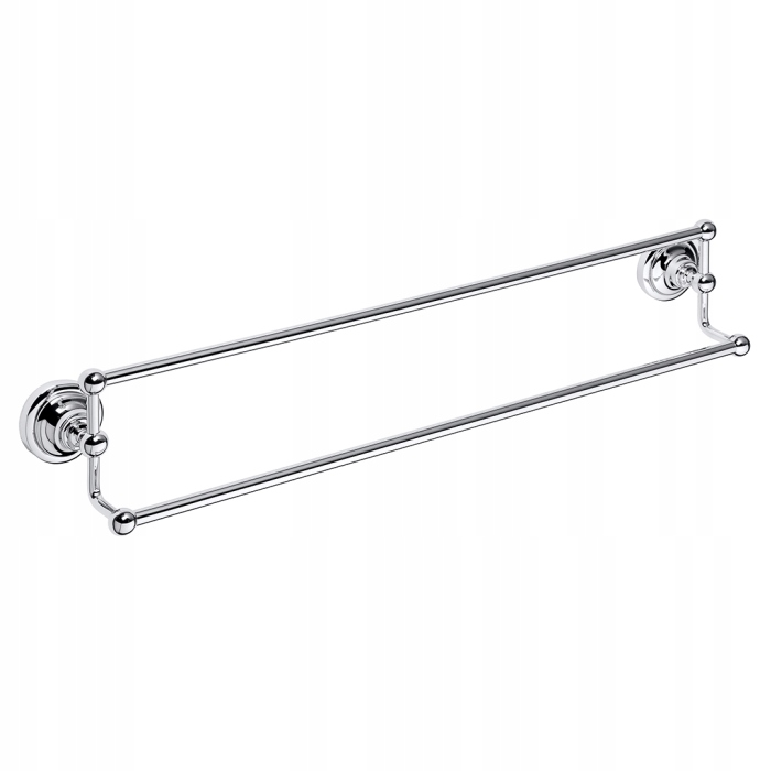 Bemeta Retro chrome dvojitý vešiak na uteráky 144304232 K