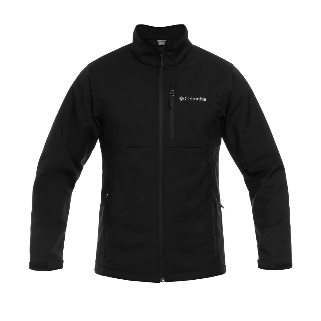 Pánská větruodolná bunda Columbia Ascender Softshell Black S