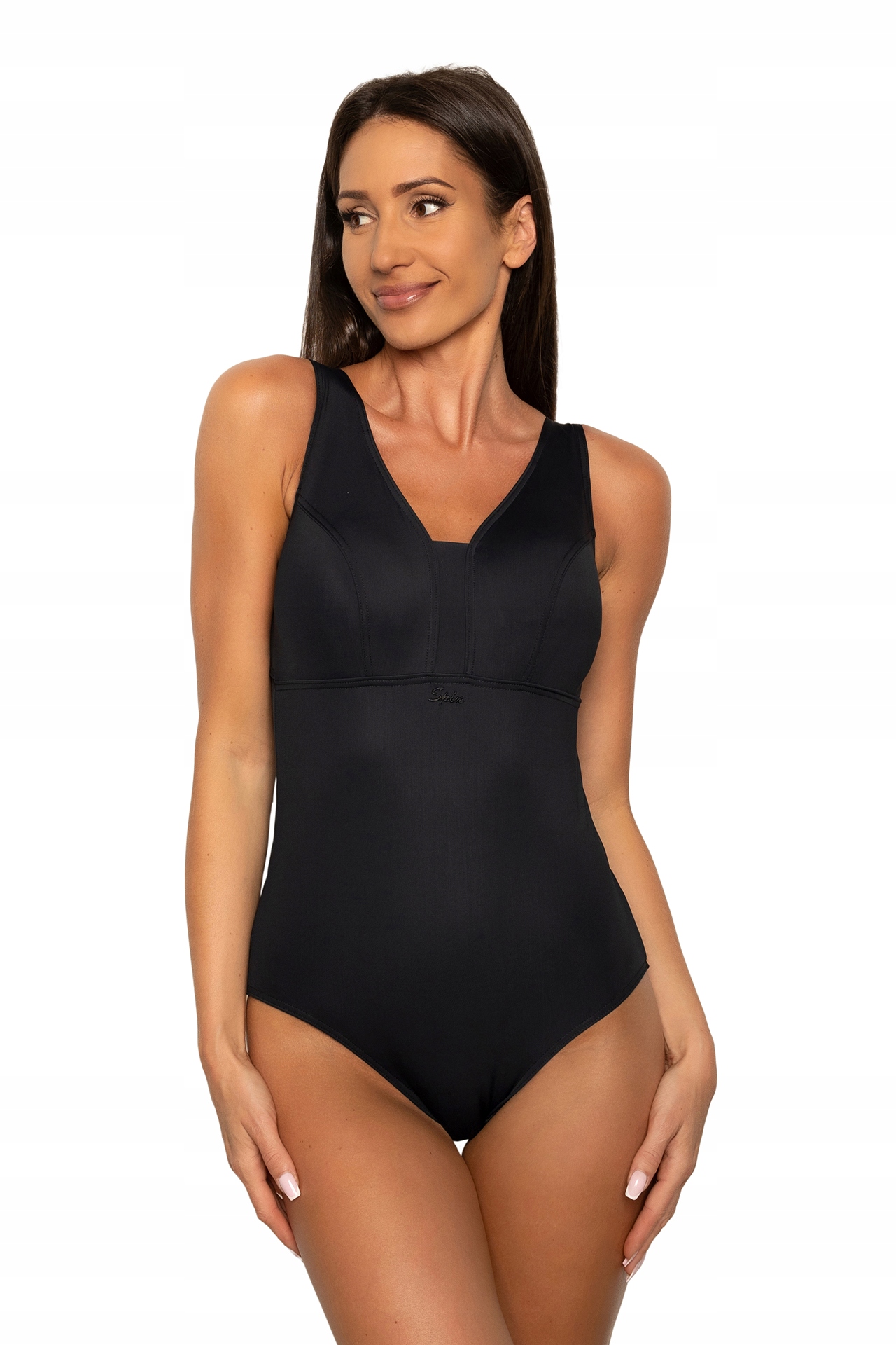 1026 Strój kąpielowy kostium zapinany z tyłu 2XL Spin