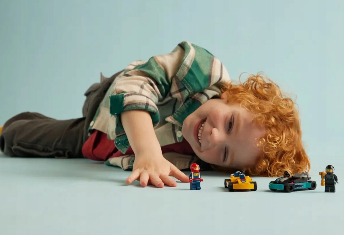 LEGO CITY Gokarty i kierowcy wyścigowi 60400 klocki 99 el. Certyfikaty, opinie, atesty CE EN 71