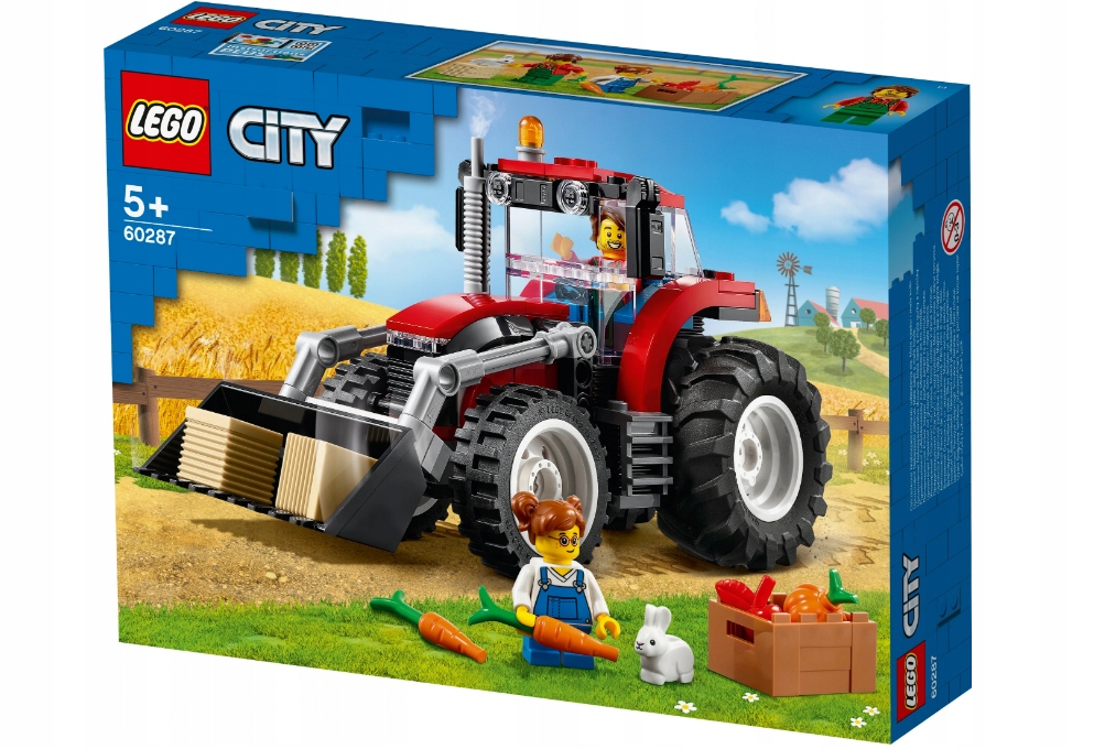 

Klocki Lego City traktor ciągnik dla dzieci 5+