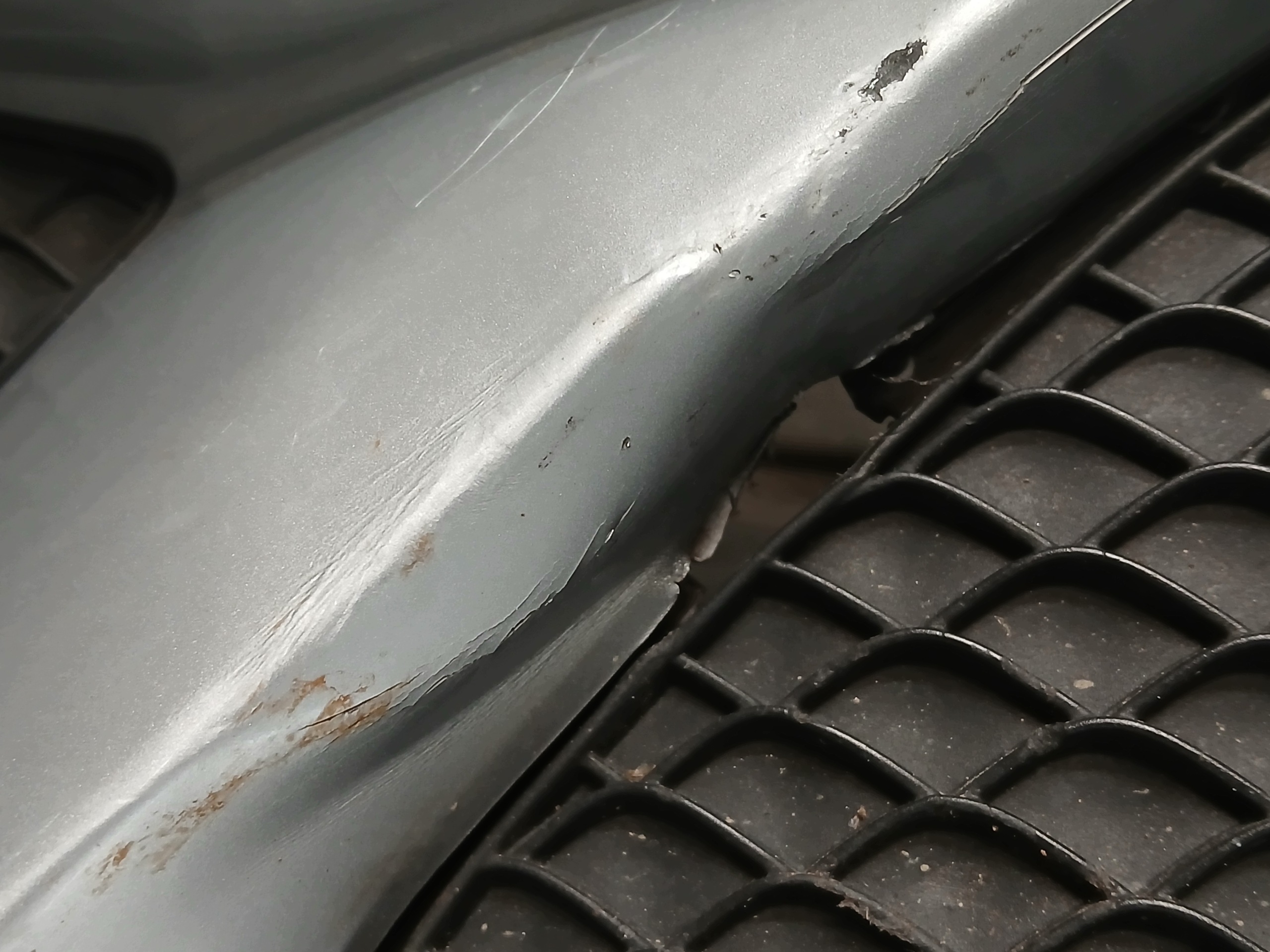 bumper front MERCEDES C class C-class W205 A205 LIFT
