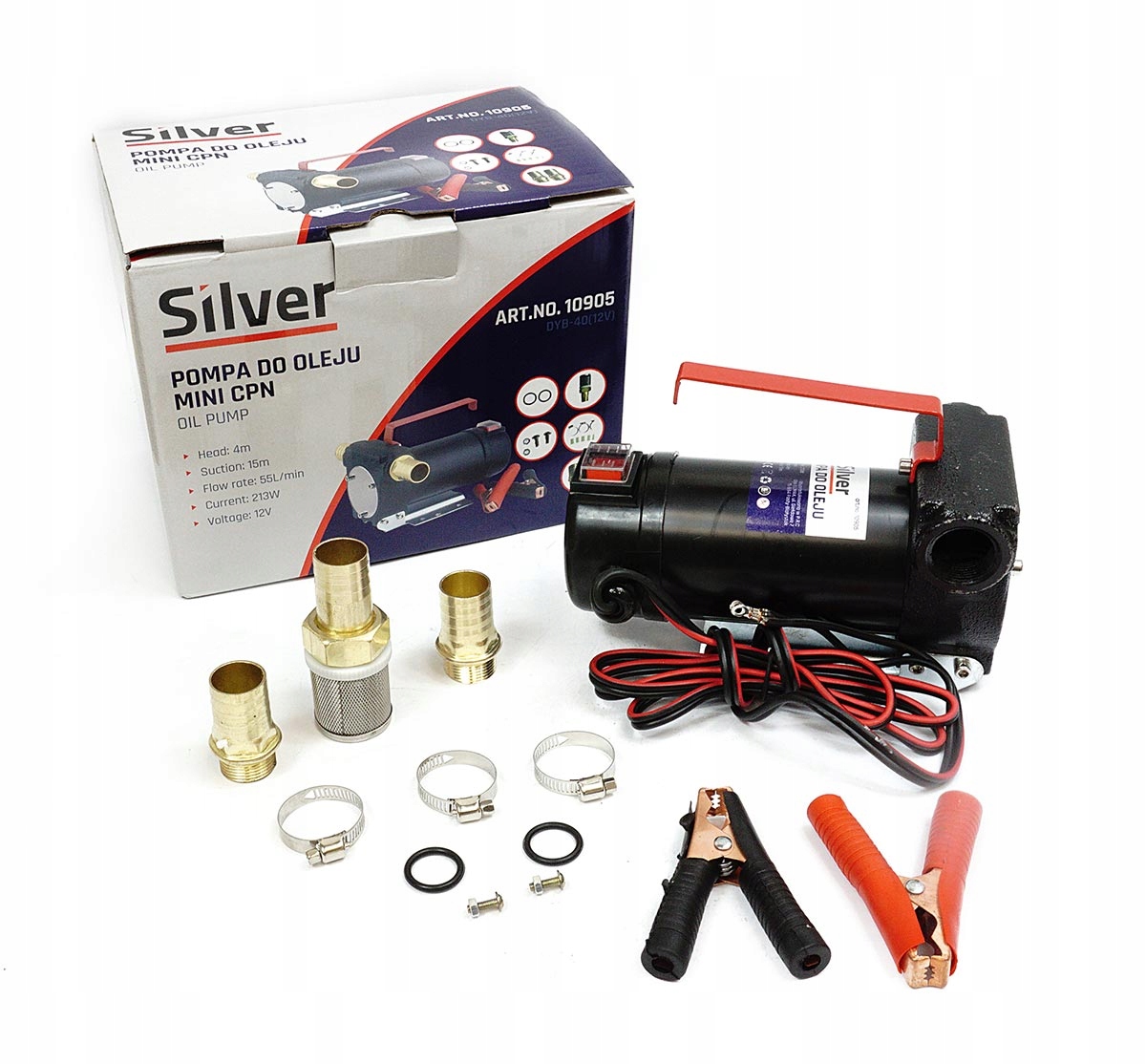 Čerpadlo Pro Vypouštění Paliva Distributor Oleje Pumpa 12V