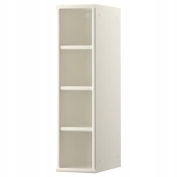 Ikea Tornviken Skříňka otevřená krémová 20x37x80 cm