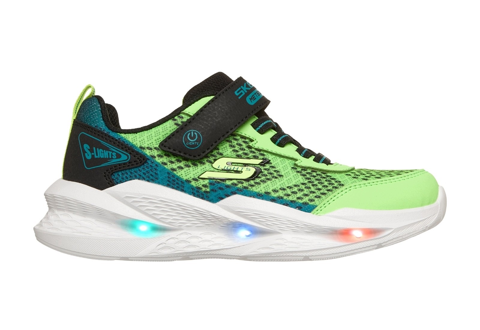 Buty młodzieżowe Skechers S-Lights: Meteor-Lights 2.0 limonkowe 401490L L
