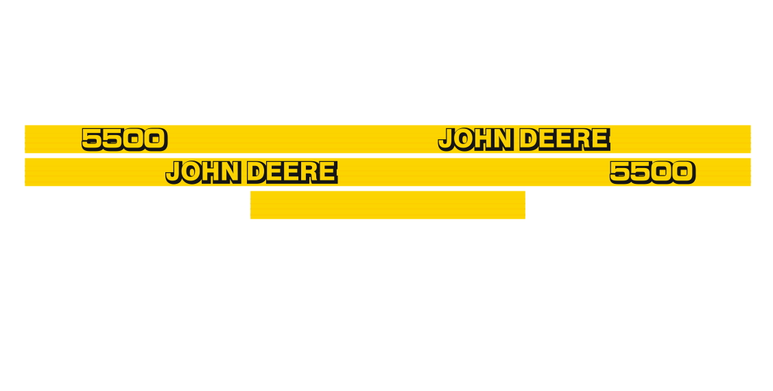 Samolepky samolepka John Deere 5500
