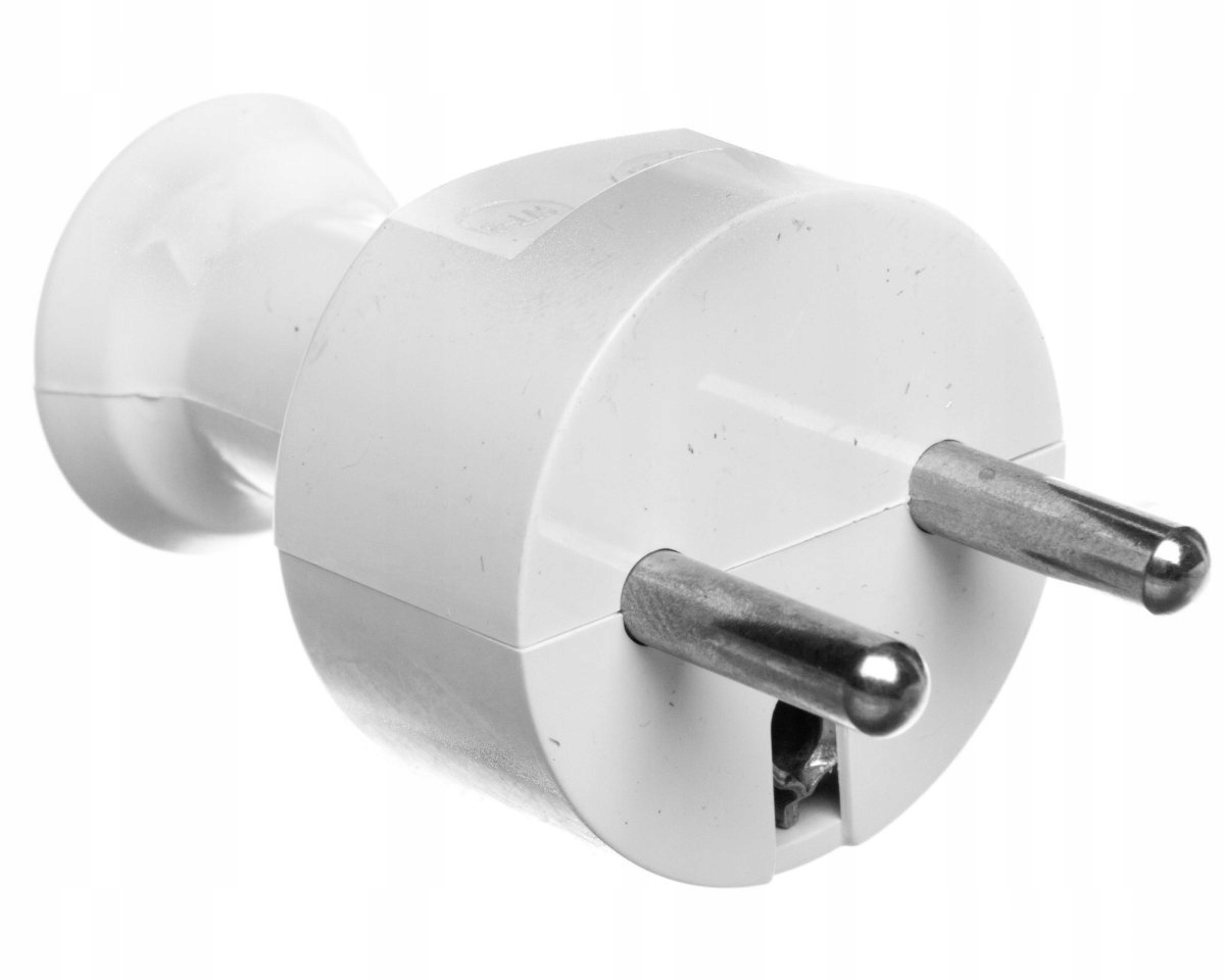 

Wtyczka prosta z/u 16A rozbieralna biała WT-31