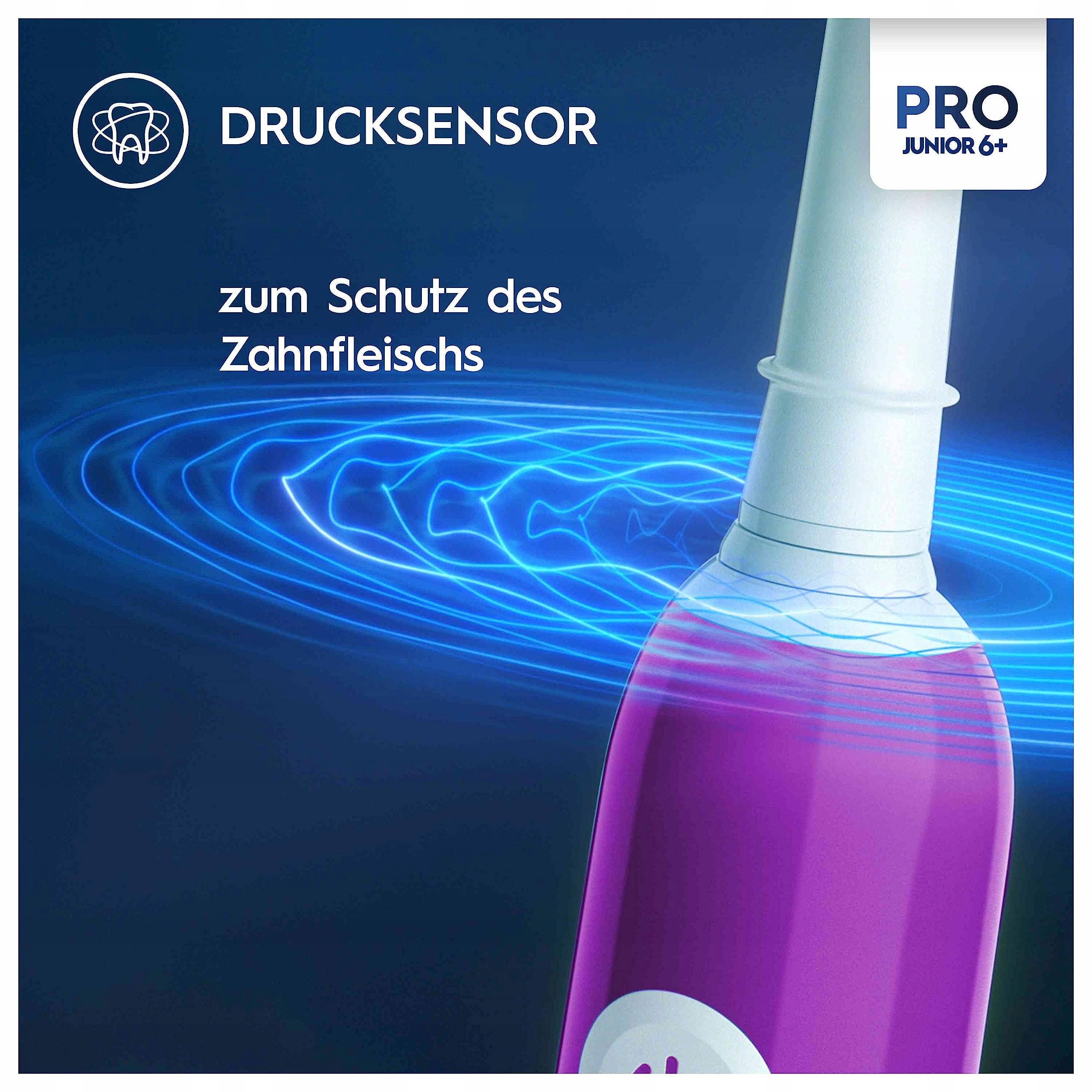 Oral-B Pro Junior elektryczna szczoteczka do zębów Fioletowa — miniatura 4