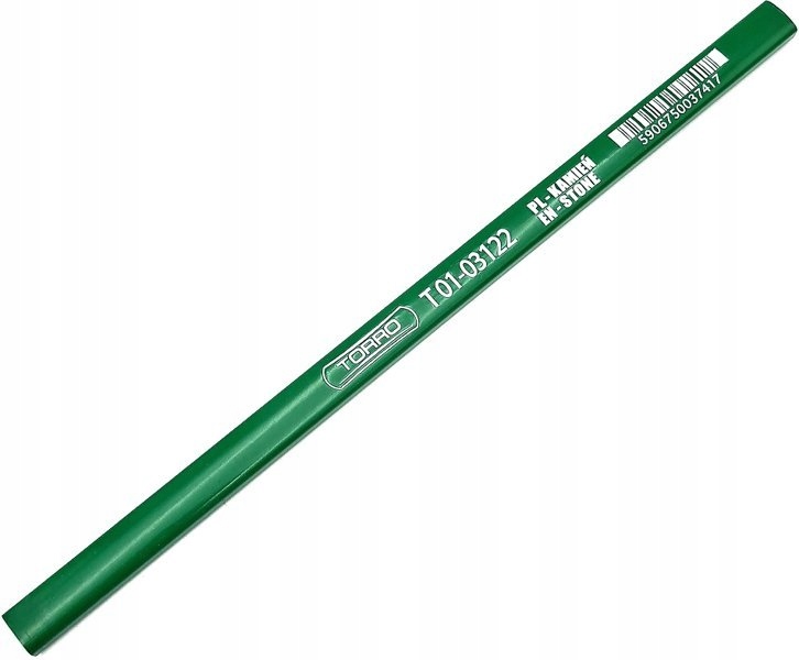 

Ołówek Kamieniarski 4H budowlany zielony 24cm