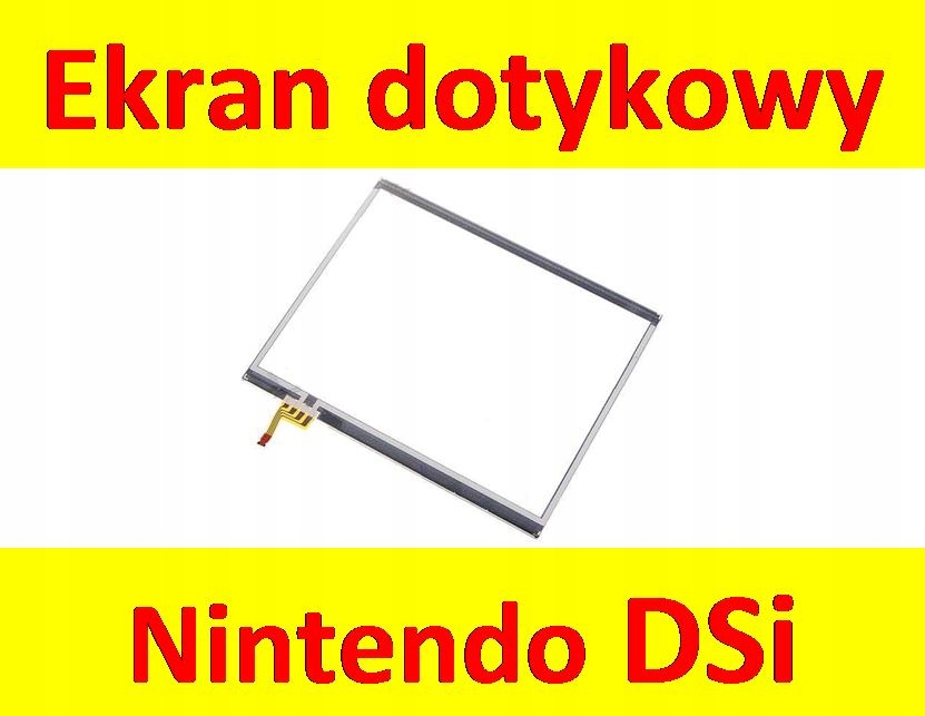 IRIS Ekran dotykowy touch screen digitizer dotyk do konsoli Nintendo DSi Typ ekran dotykowy