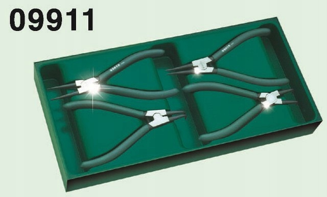 SATA ZESTAW 4 SZCZYPIEC DO PIERŚCIENI GL09911