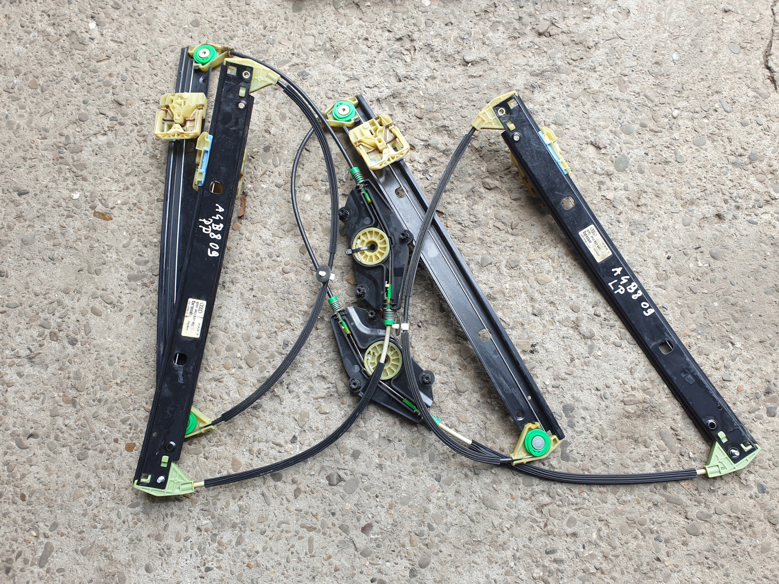 window regulator AUDI A4 B8 2008- 8K0837461 8K0837462