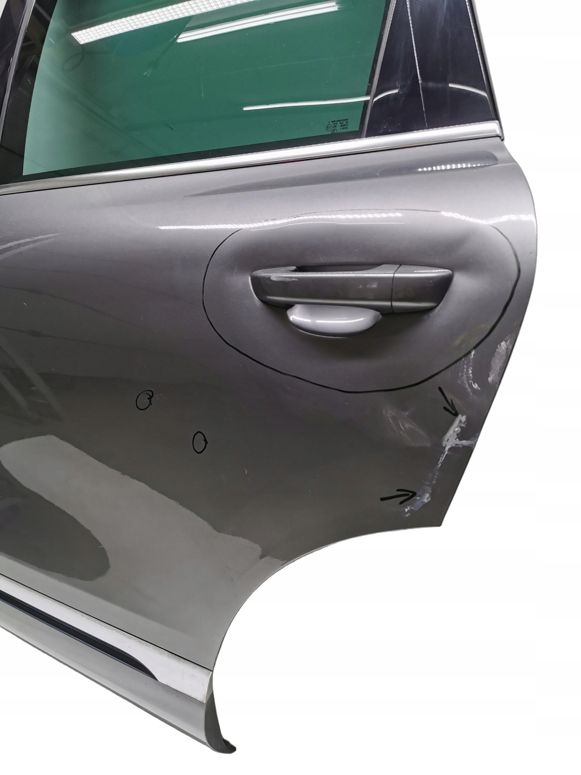 Tür links heck VW TOUAREG II 7P LM7W