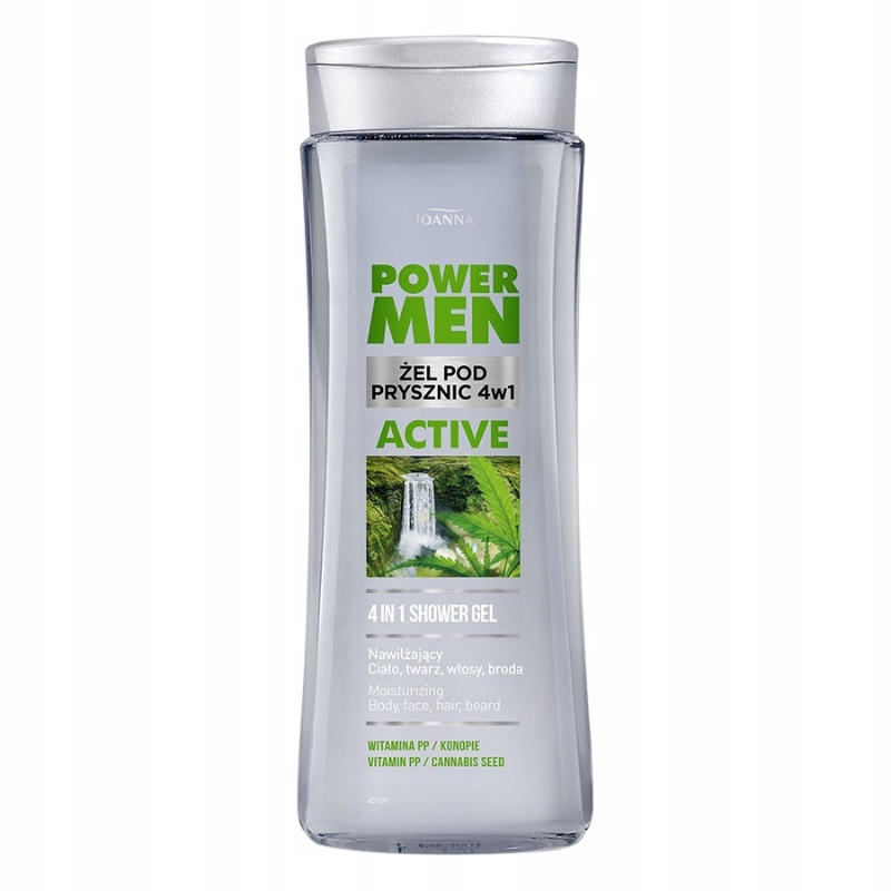 

Joanna Power Men Active 4w1 Żel pod Prysznic 300ML