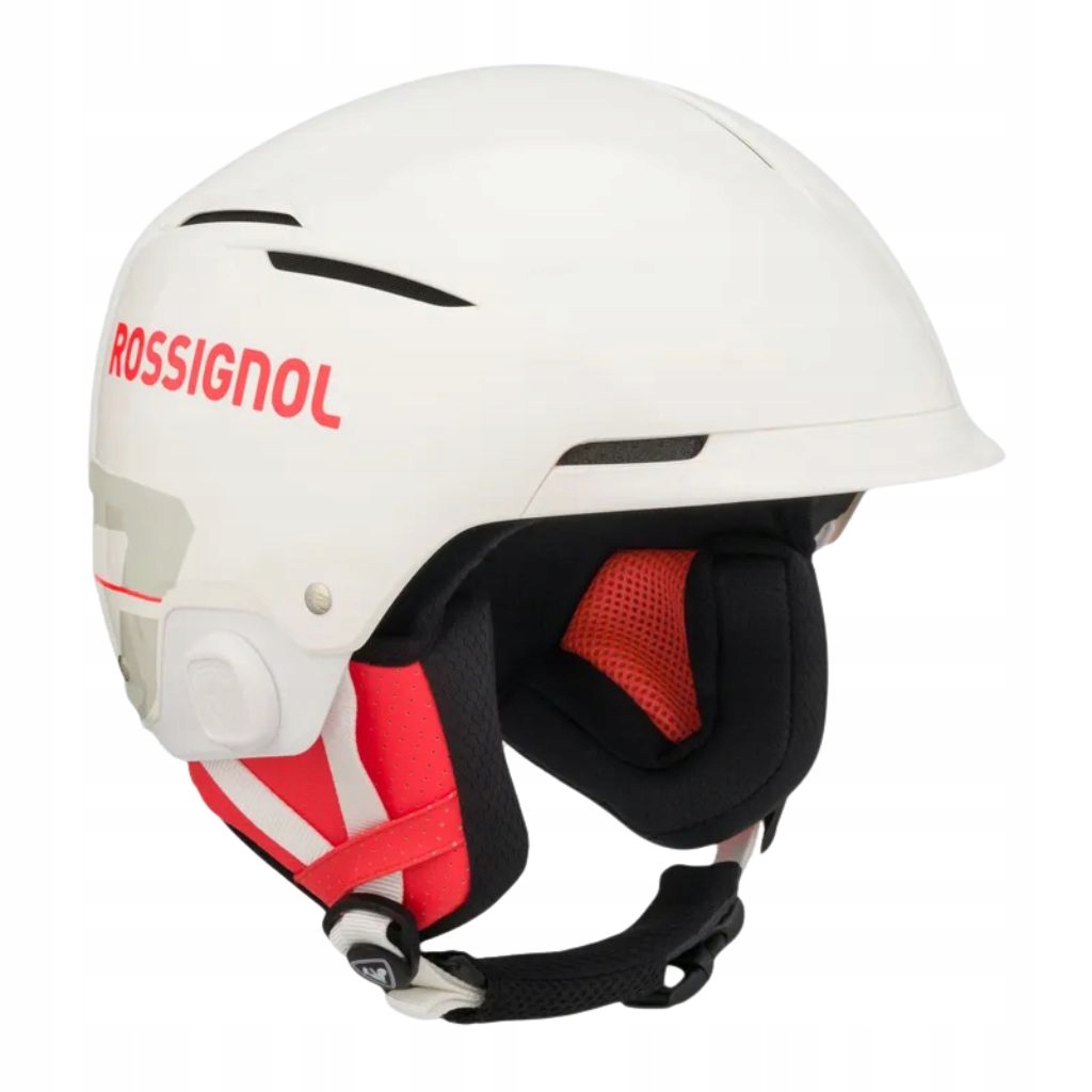 Lyžařská přilba Rossignol Hero Slalom Impacts Chinguard white M/L