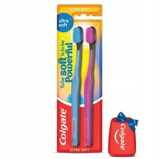Colgate Ultra Soft Szczoteczka do zębów Duopack 1 op. 2 szt.