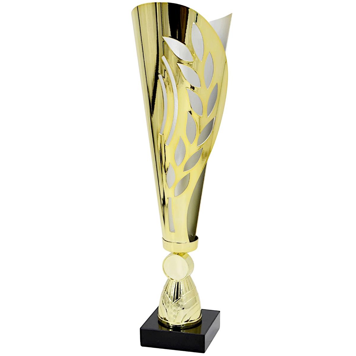 Zlatý kovový pohár Trofejní Cena 38,5 cm
