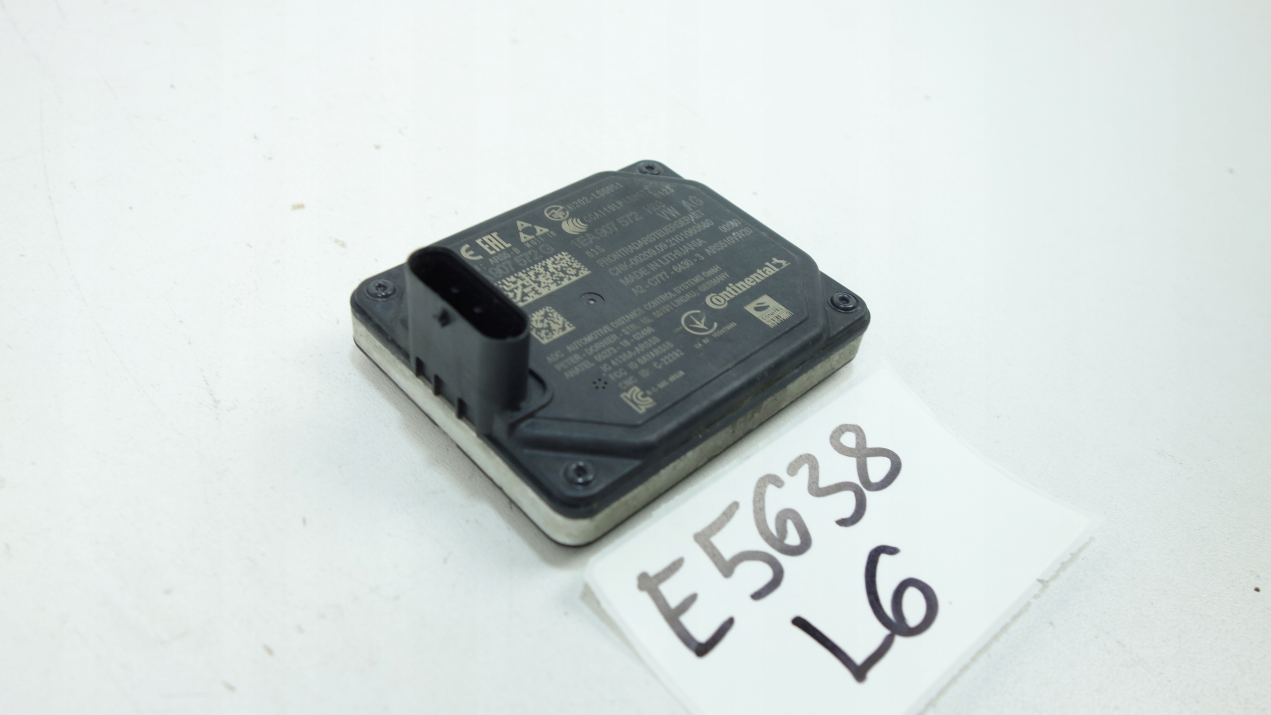 RADAR DISTRONIC SENSOR ACC VOLKSWAGEN ID.3 2019- 1EA907572G