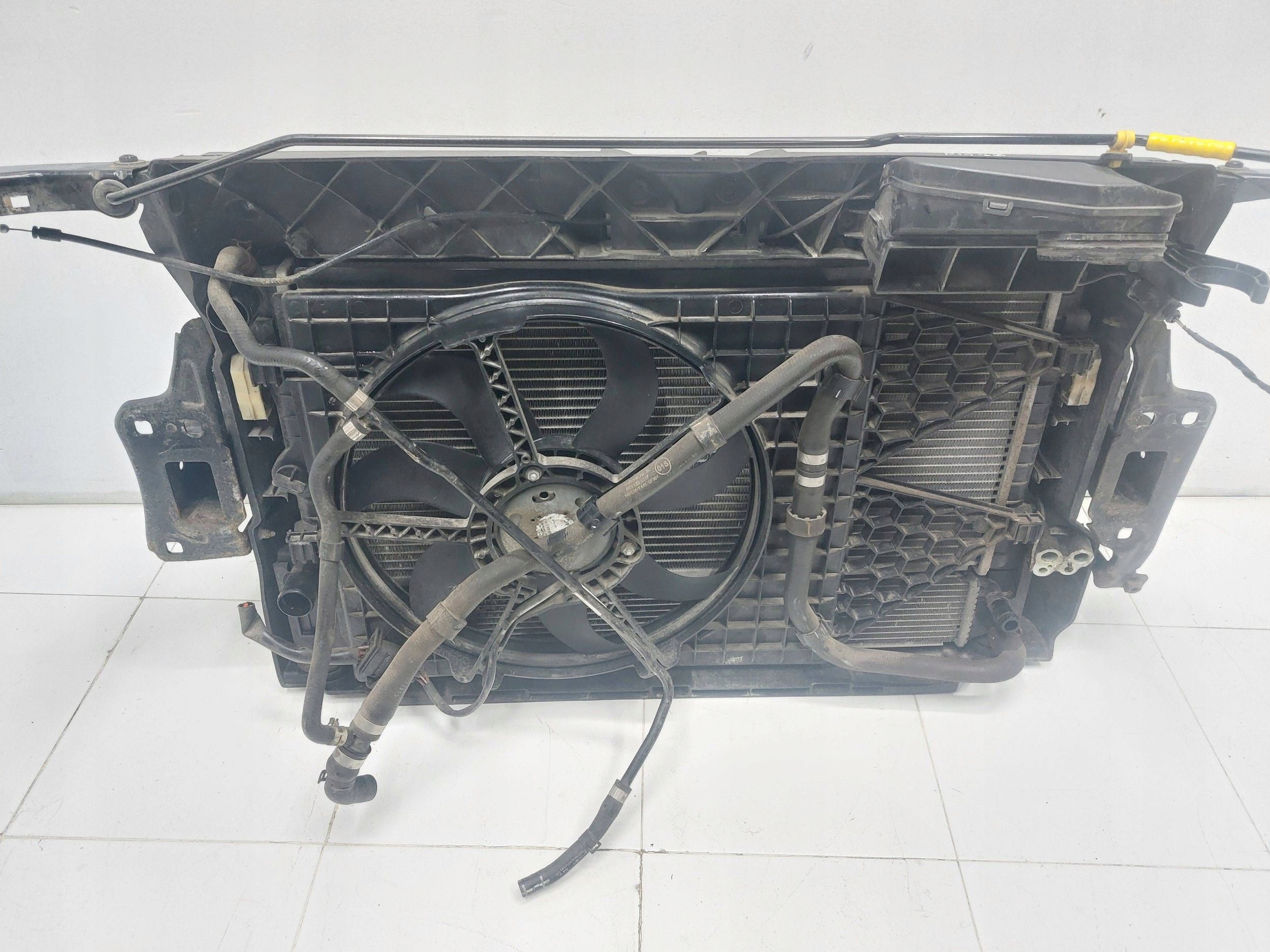 SKODA FABIA III 14r>1.4 TDI front panel, wall radiator fan KOMPLET