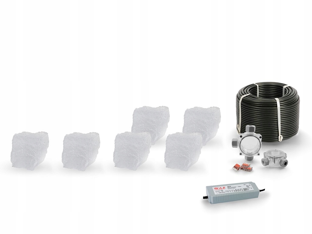 6x Led nájezdové svítidlo 12V IP68 Bz Granit