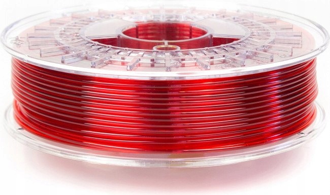 ColorFabb nGen 1,75 mm 750 g Červená Transparentní