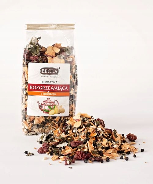 Levně Čaj S Zázvorem Ovocný Čaj Jako Dárek 40 g Becla