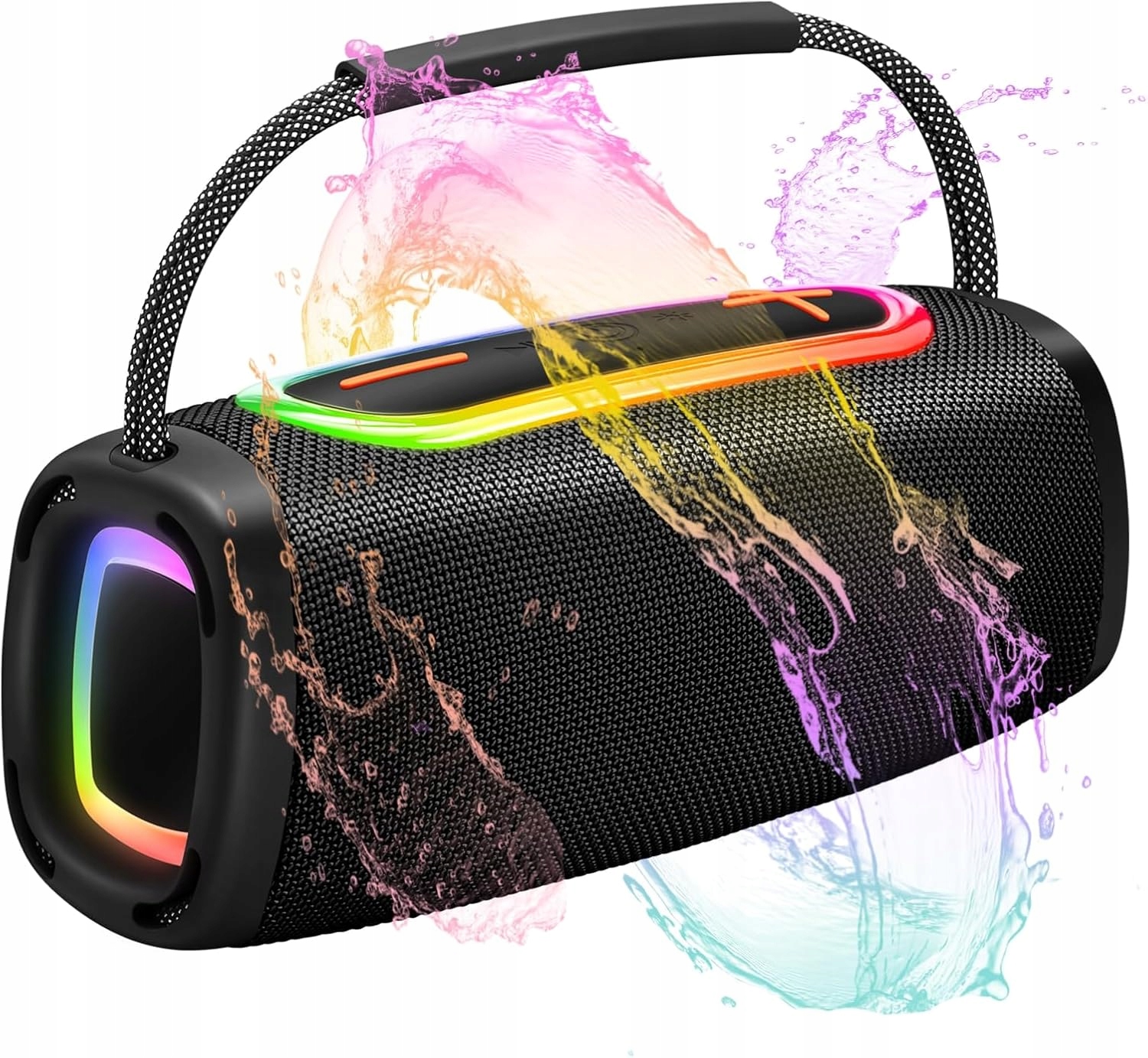 Głośnik Bluetooth Bezprzewodowy Wodoodporny Rgb Matast A6 Stereo Boombox