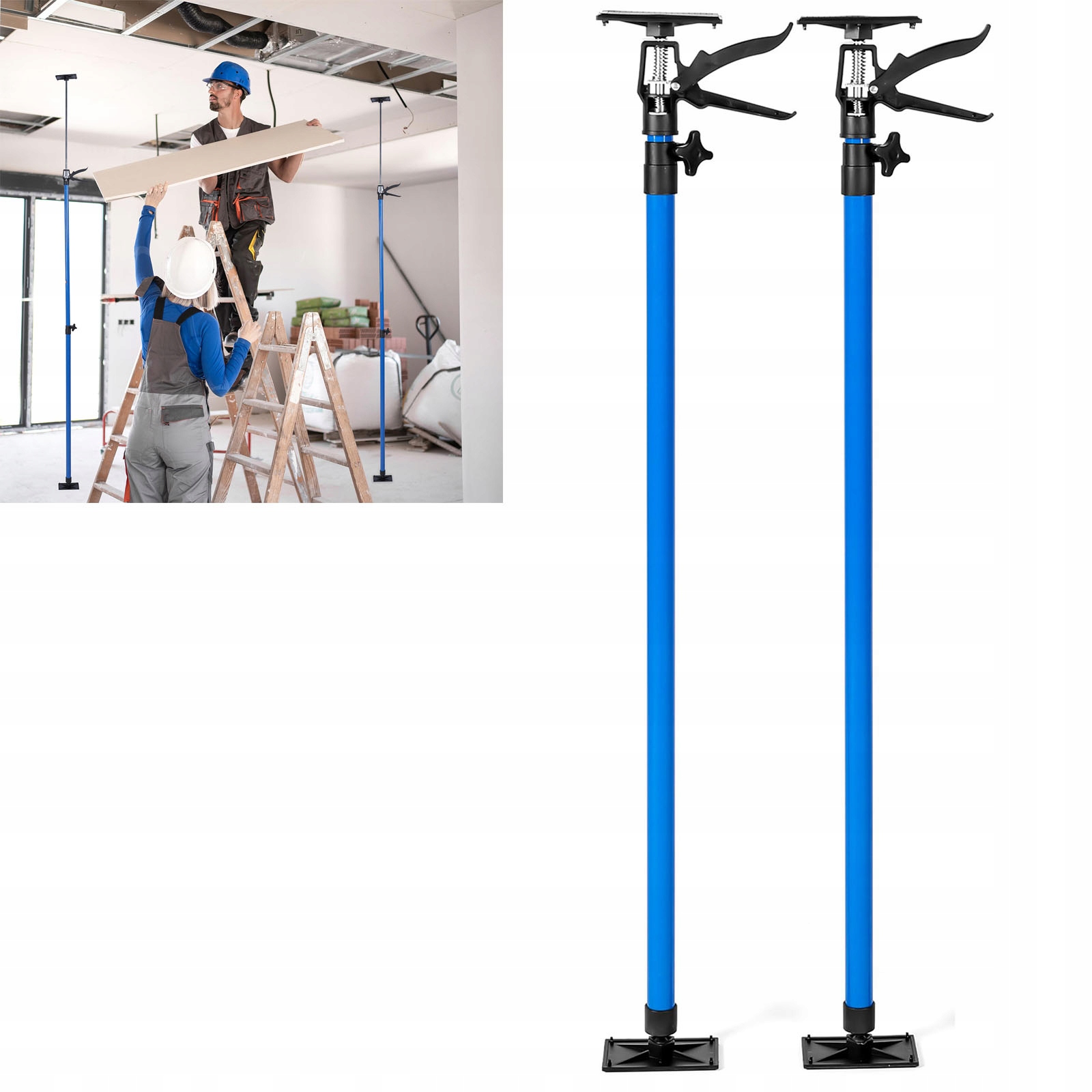 2KS Teleskopická Stropní Podpěra Rozpěrná Pro Desky Gk 115-290 cm