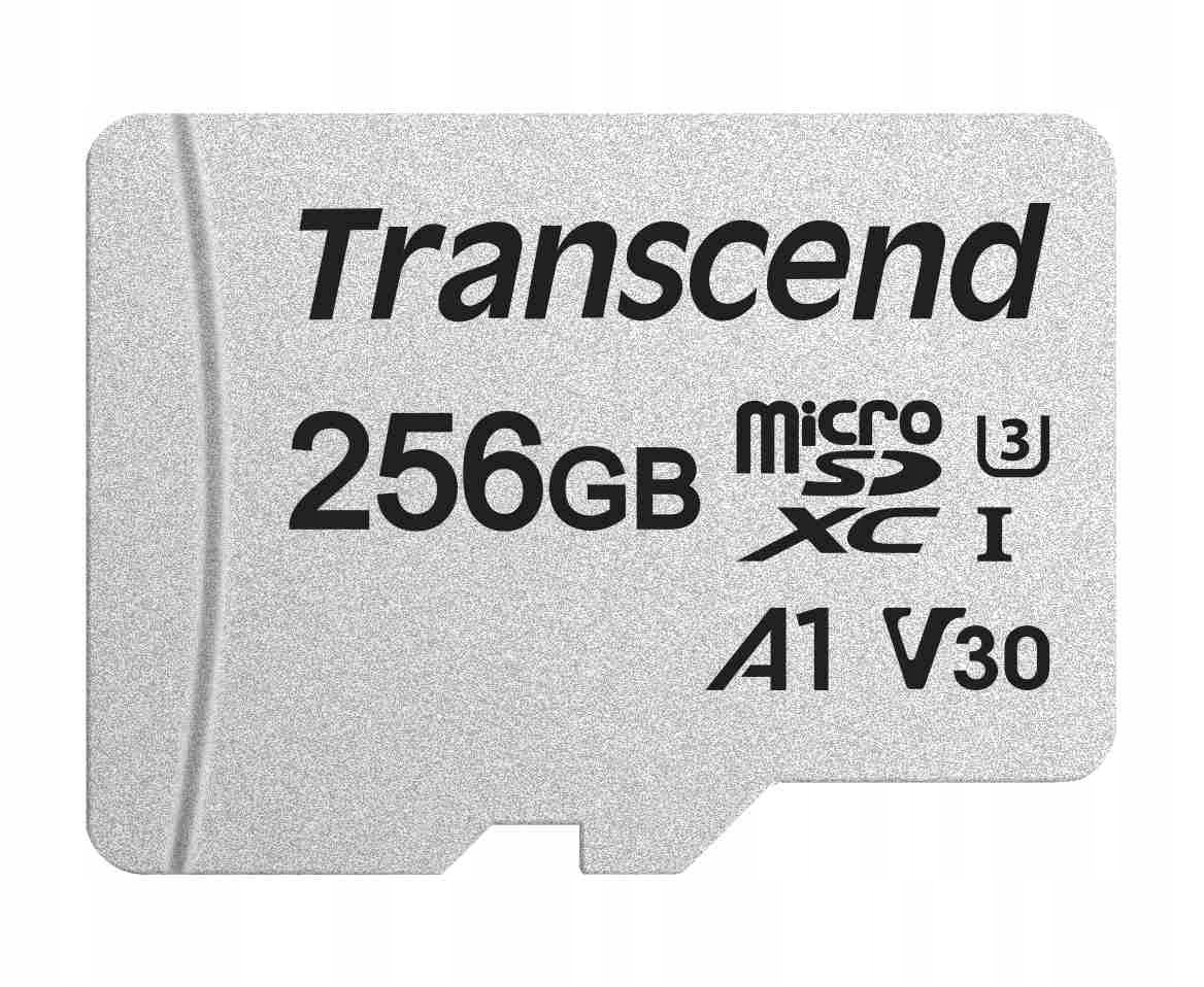 Transcend 256 Gb micro Sd XC 300s Uhs U3 95MBs A1