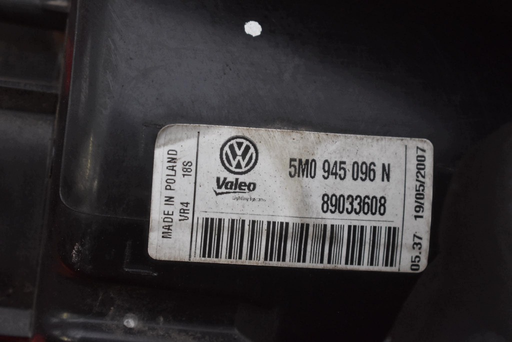 light right rear part rear 5M0945096N VW GOLF 5 V plus 03-09
