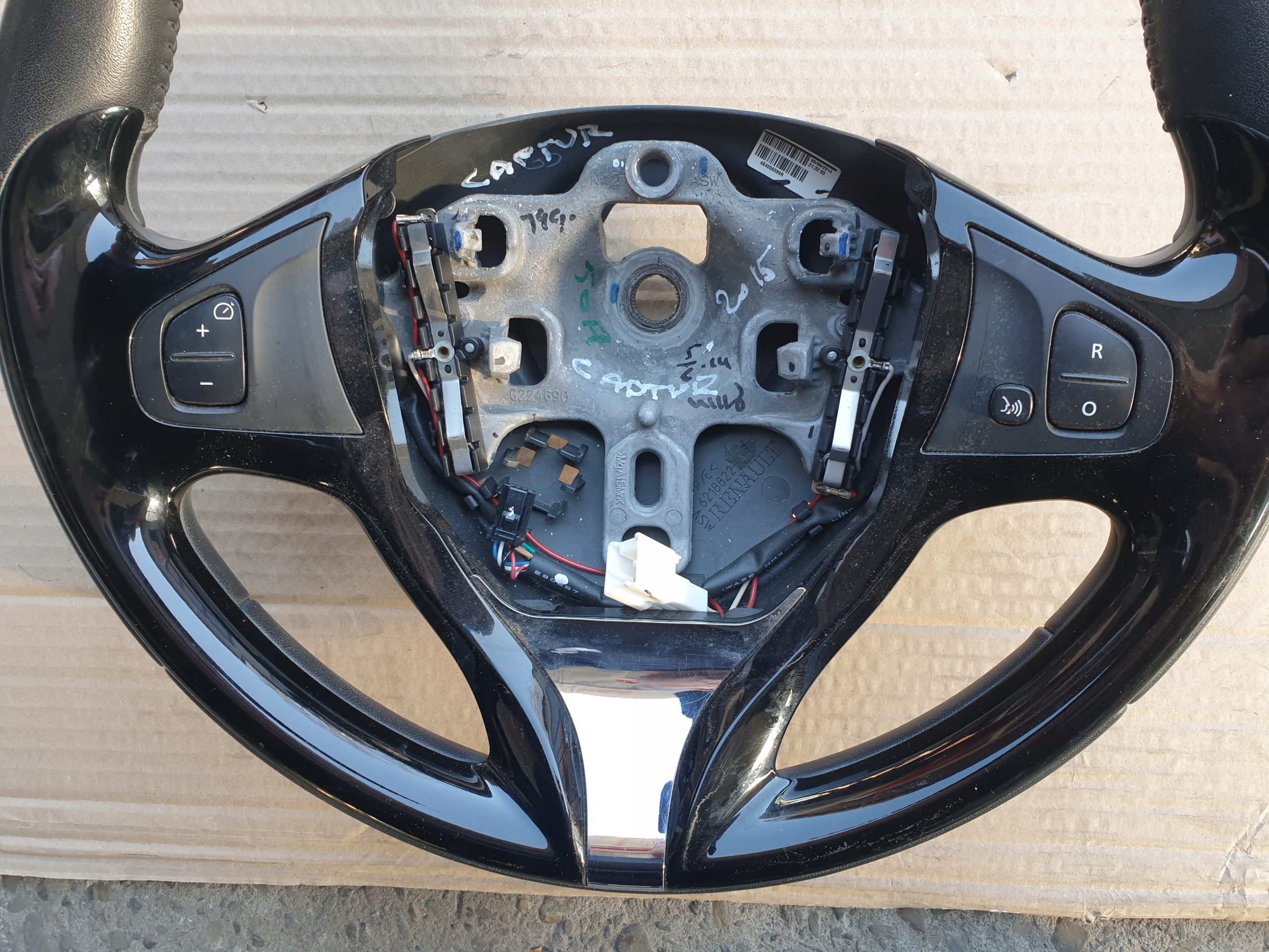 lenkrad RENAULT CAPTUR und Leder 2014- 484006599R