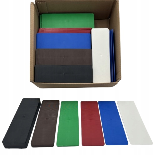 Podložky Pod Velké Zatížení Hs 1mm-20mm 53x140mm opk.60 ks