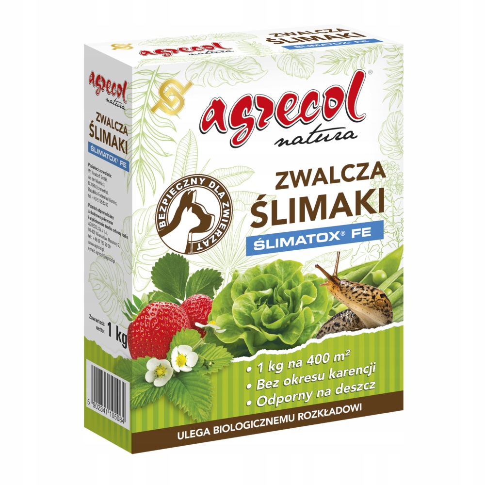 

Trutka Na Ślimaki Ferramol Granulki 1KG