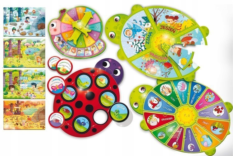 Karotka PORY ROKU I CZAS 61150 CAROTINA Lisciani EAN (GTIN) 8008324061150