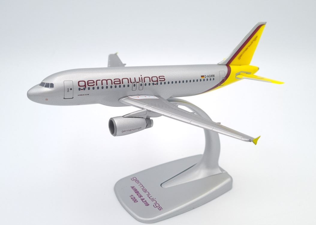 Germanwings Airbus A319 měřítko 1:200 Nový