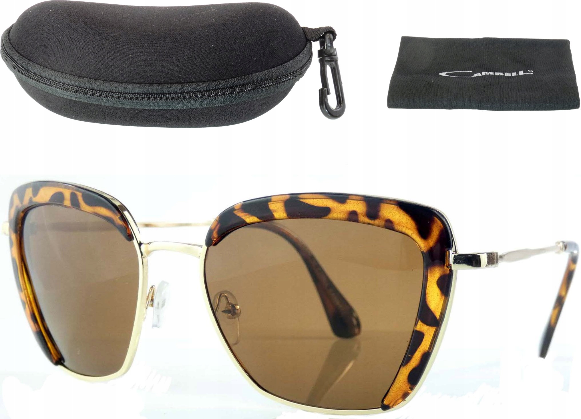 

Okulary polaryzacyjne damskie Kocie Oczy Etui hit